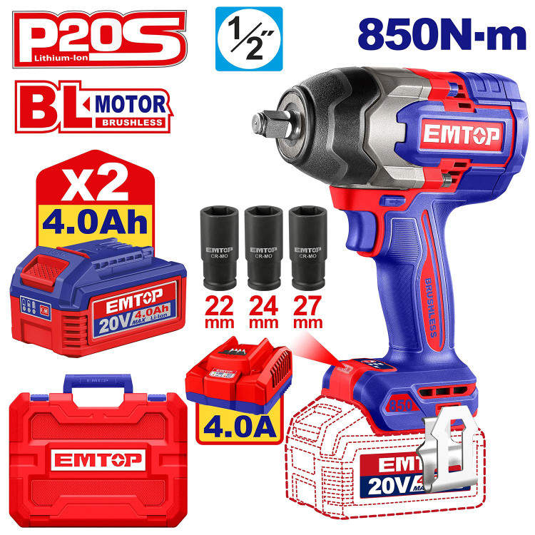 بکس شارژی 850 نیوتن امتاپ مدل ECIWL2085
